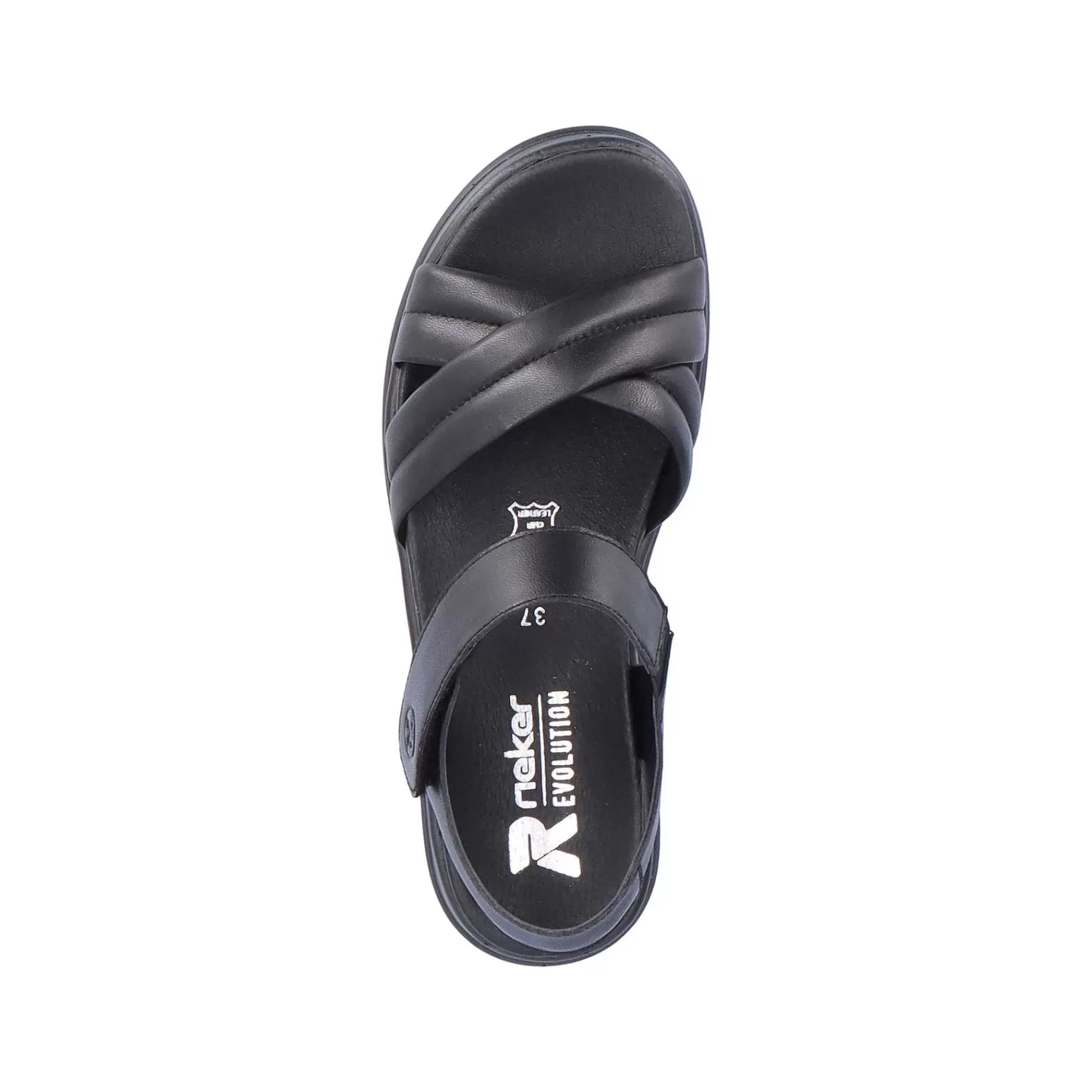 New Women'S Strappy Sandals Midnight Black Ladies Sandals & Sandals