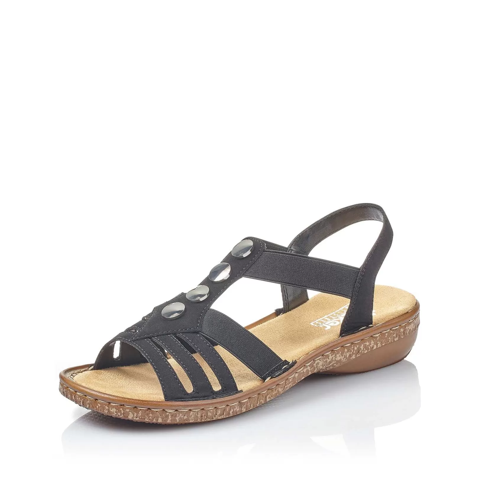 Best Sale Women'S Strappy Sandals Night Black Ladies Sandals & Sandals