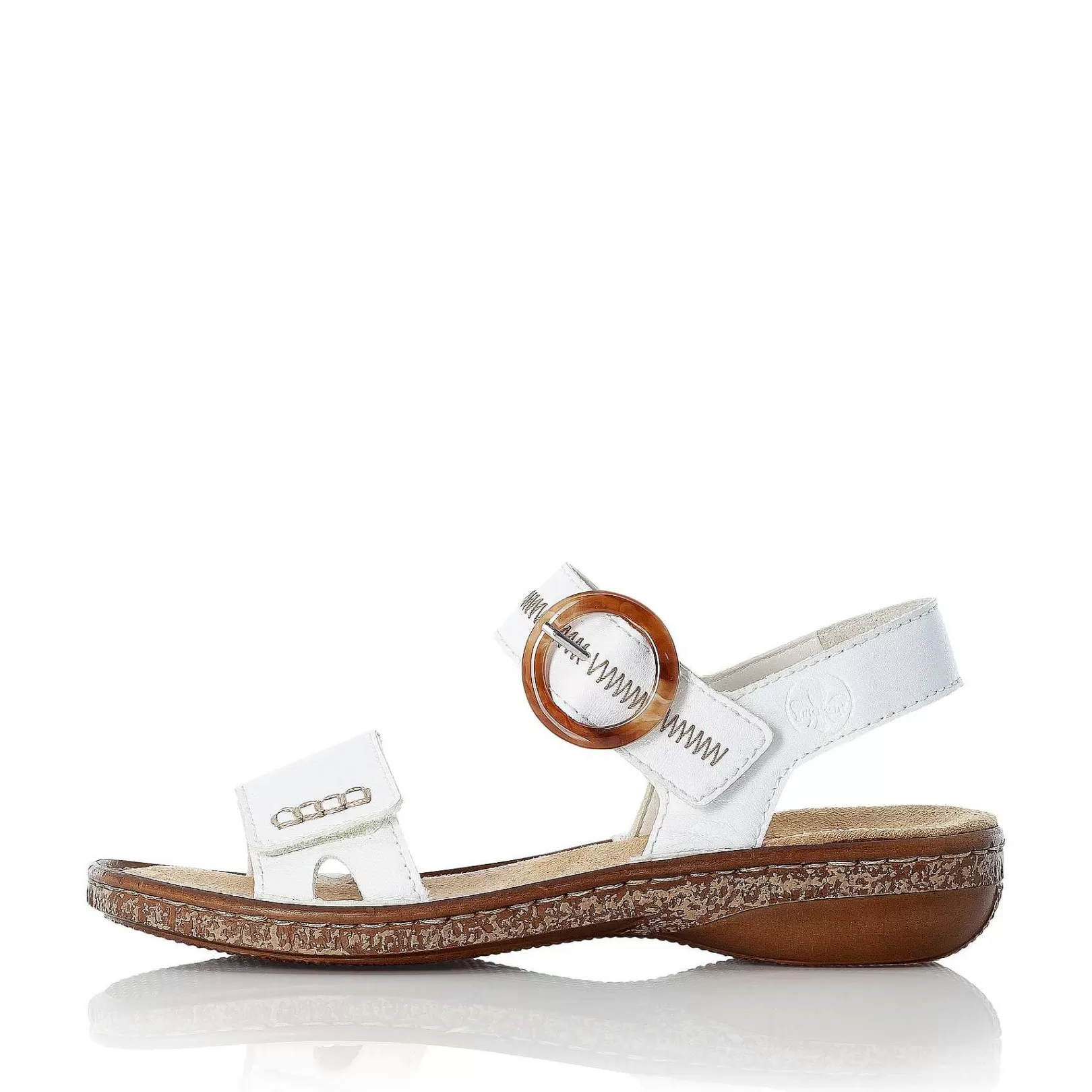 New Women'S Strappy Sandals Pure White Ladies Sandals & Sandals