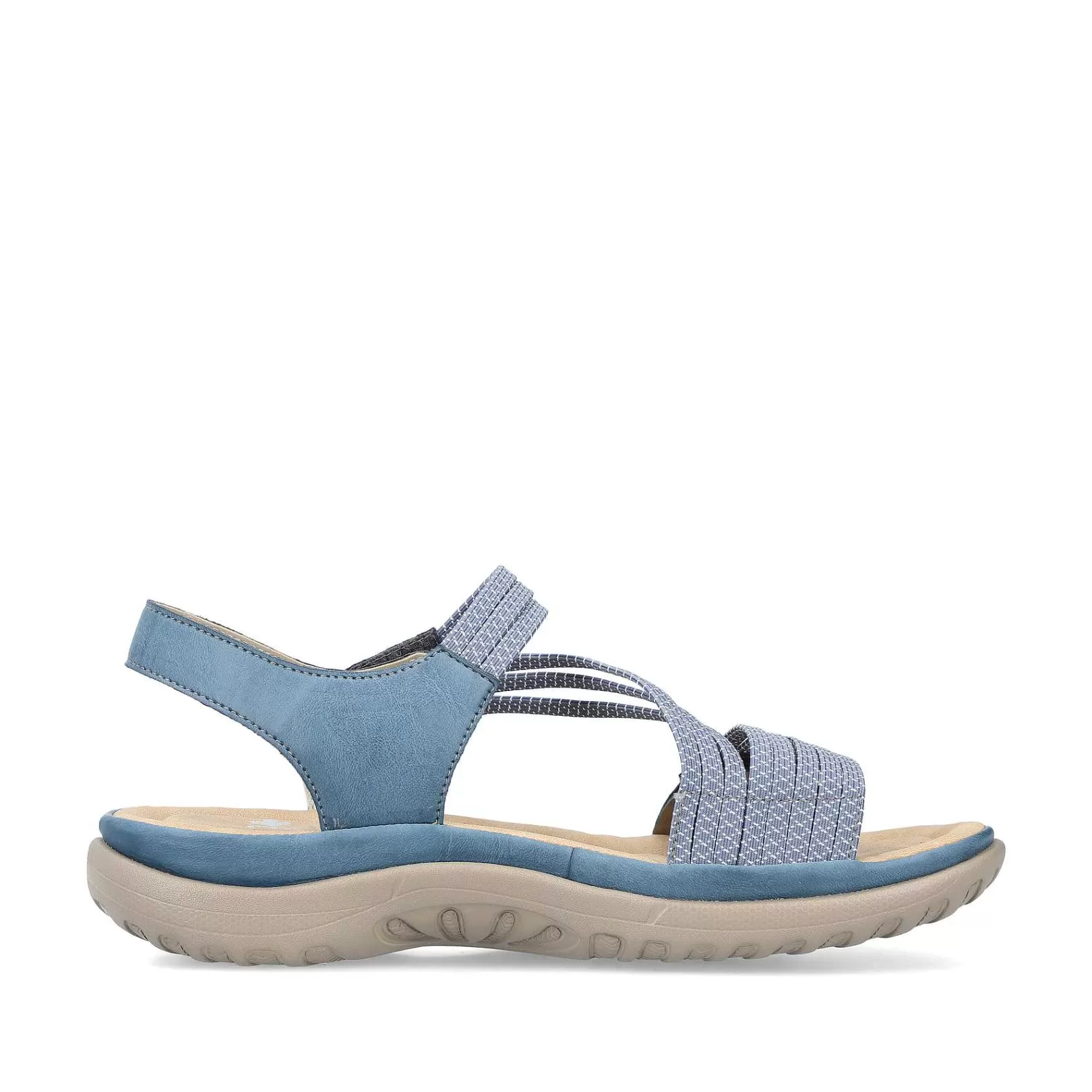 Sale Women'S Strappy Sandals Sky Blue Ladies Vegan