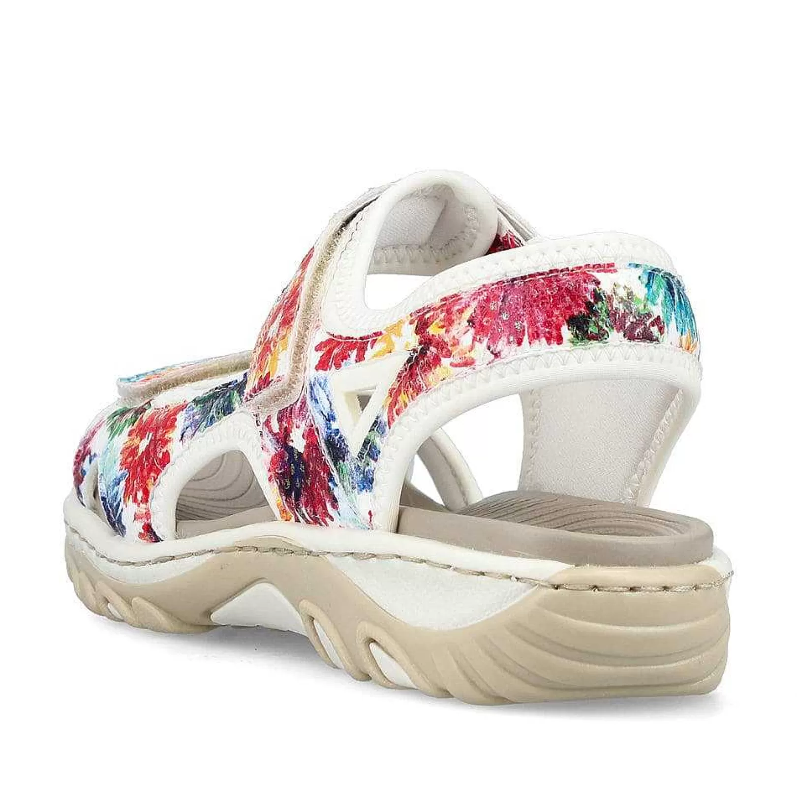 Flash Sale Women'S Trekking Sandals Floral-Pure White Ladies Colorful Styles