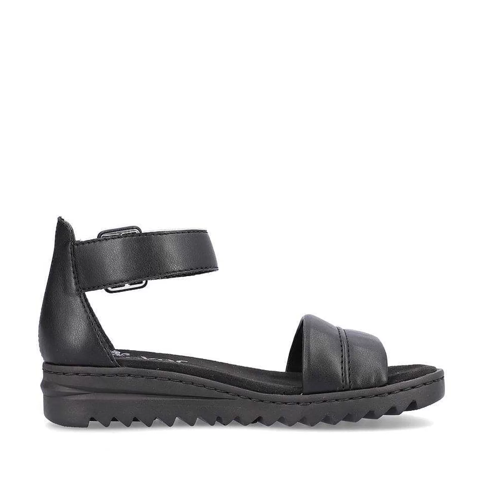 Discount Women'S Wedge Sandals Asphalt Black Ladies Sandals & Sandals