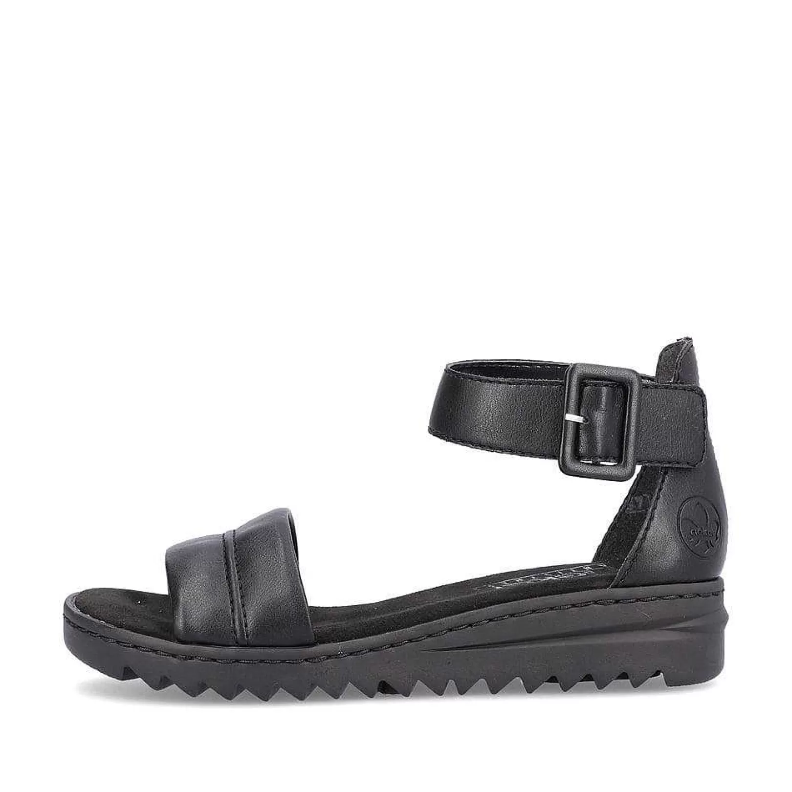 Discount Women'S Wedge Sandals Asphalt Black Ladies Sandals & Sandals