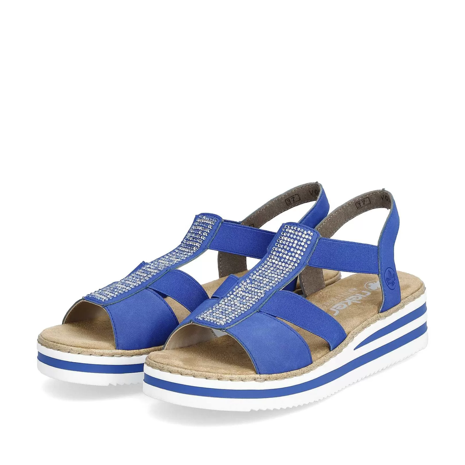 Best Sale Women'S Wedge Sandals Royal Blue Men'S Summer Shoes