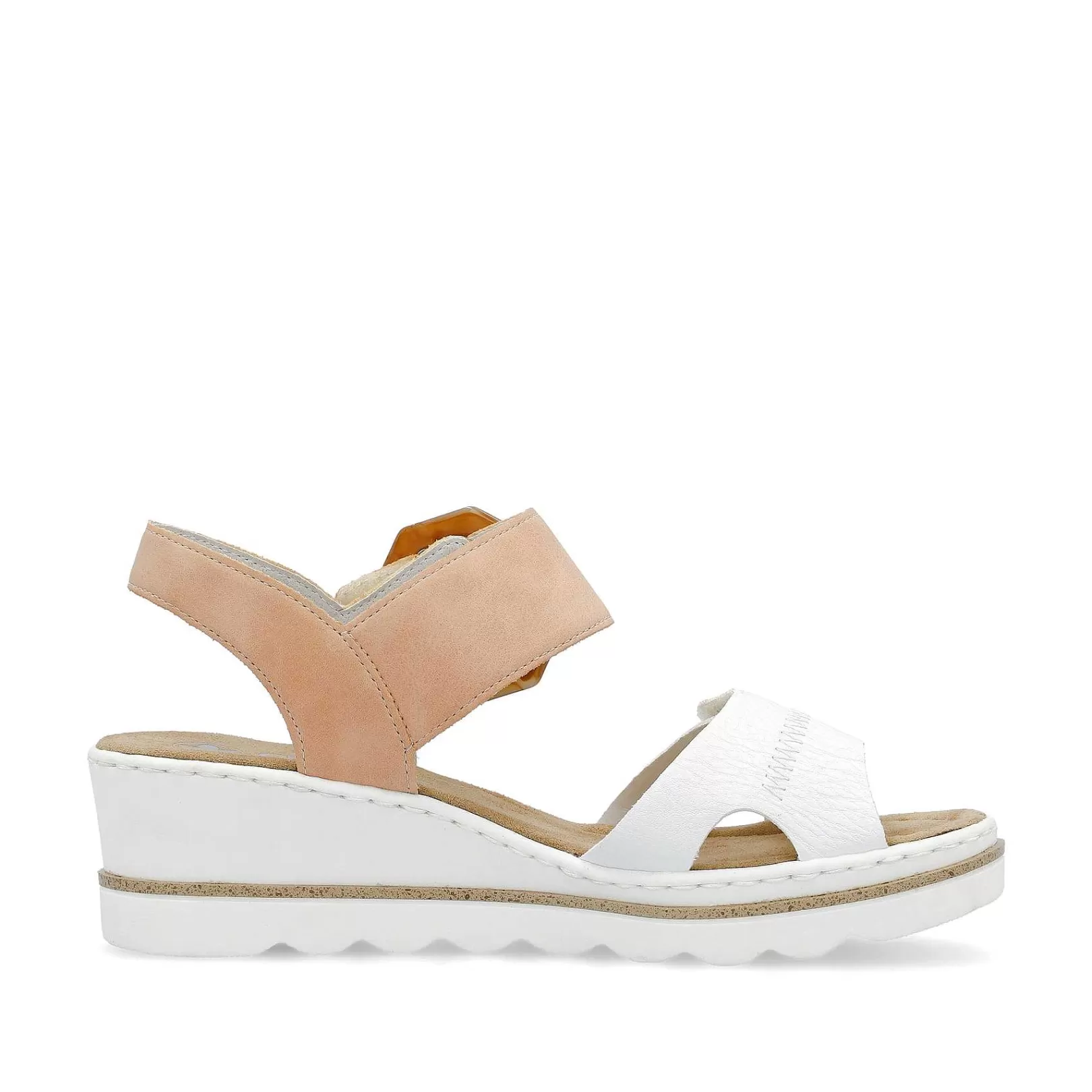 Clearance Women'S Wedge Sandals Snow White Peach Men'S Summer Shoes